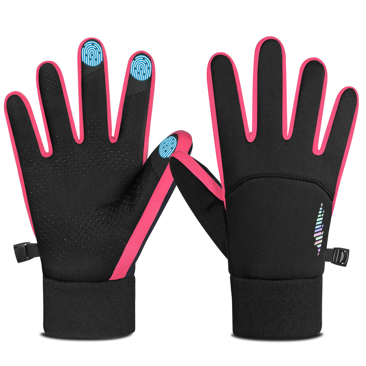 rivmount Kids Warm Winter Gloves Touchscreen Cycling Running Cold Weather