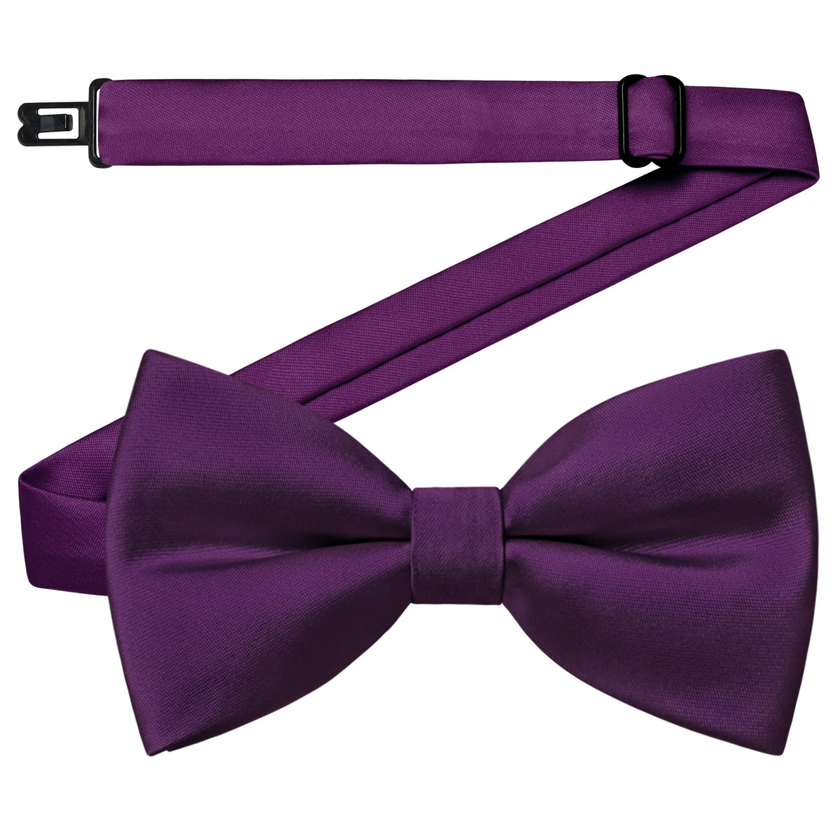 GUSLESON Solid Bow Ties for Boys Pre-Tied Baby Kids Bow Tie Adjustable Toddler Bowties for Wedding Party