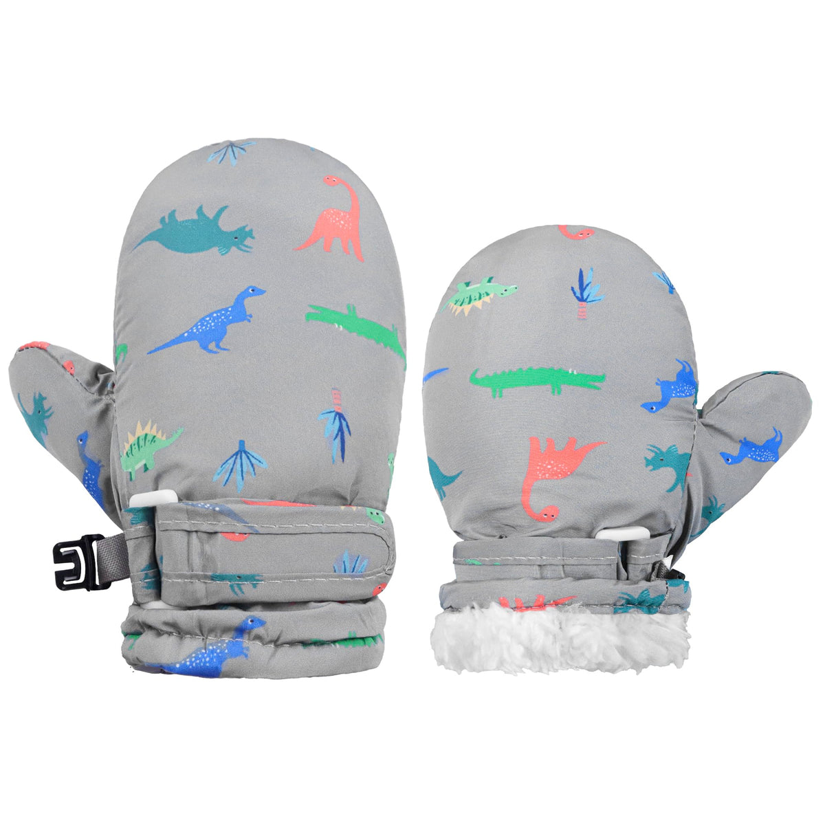 Toddler Mittens Lined Fleece Snow Gloves for Boys Girls Kids Winter Ski Gloves Baby Mittens