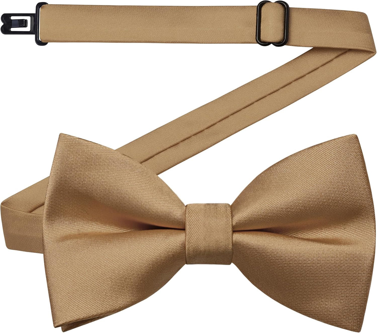 GUSLESON Solid Bow Ties for Boys Pre-Tied Baby Kids Bow Tie Adjustable Toddler Bowties for Wedding Party