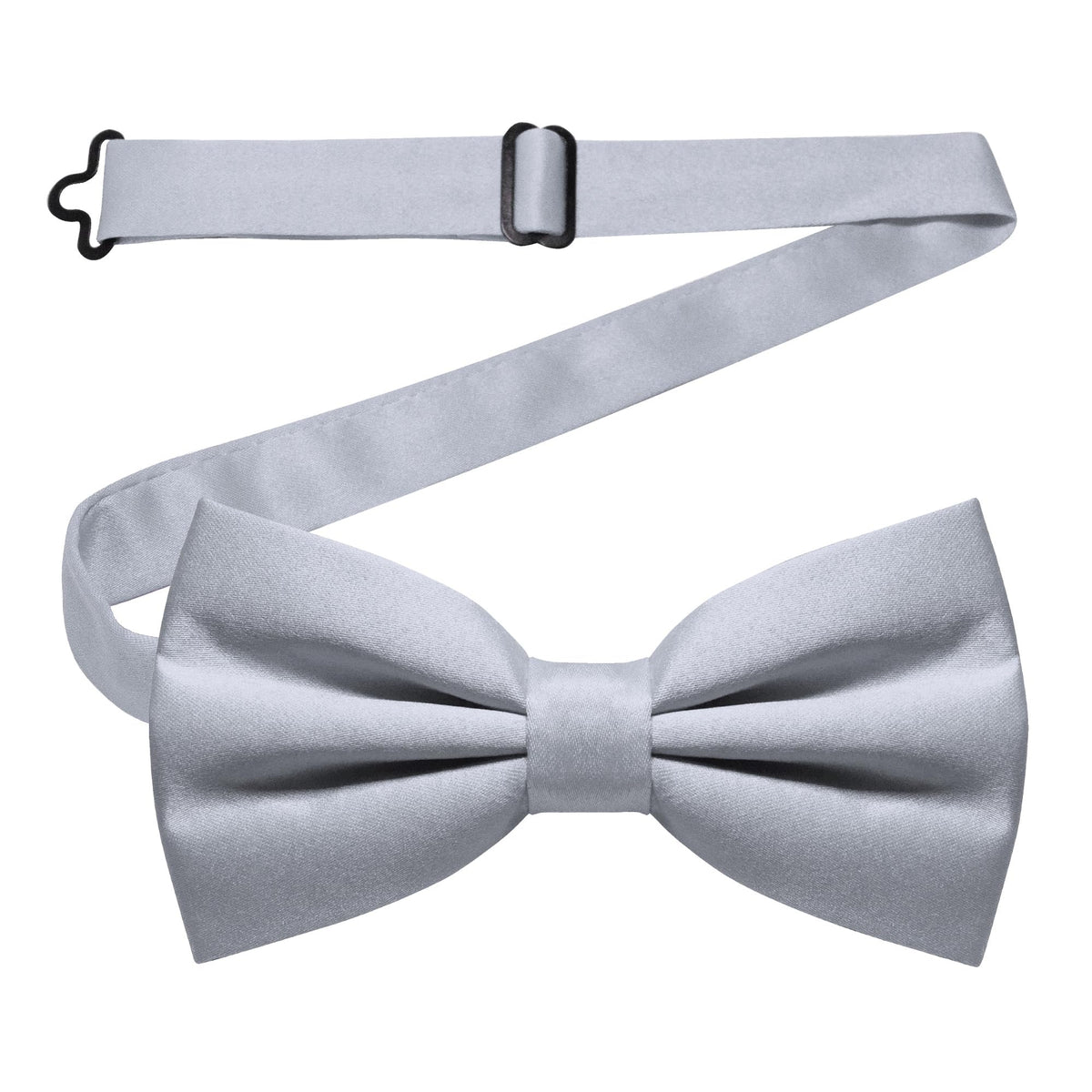 JEMYGINS Solid Color Pre-tied Bow Tie Adjustable Bowtie for Men