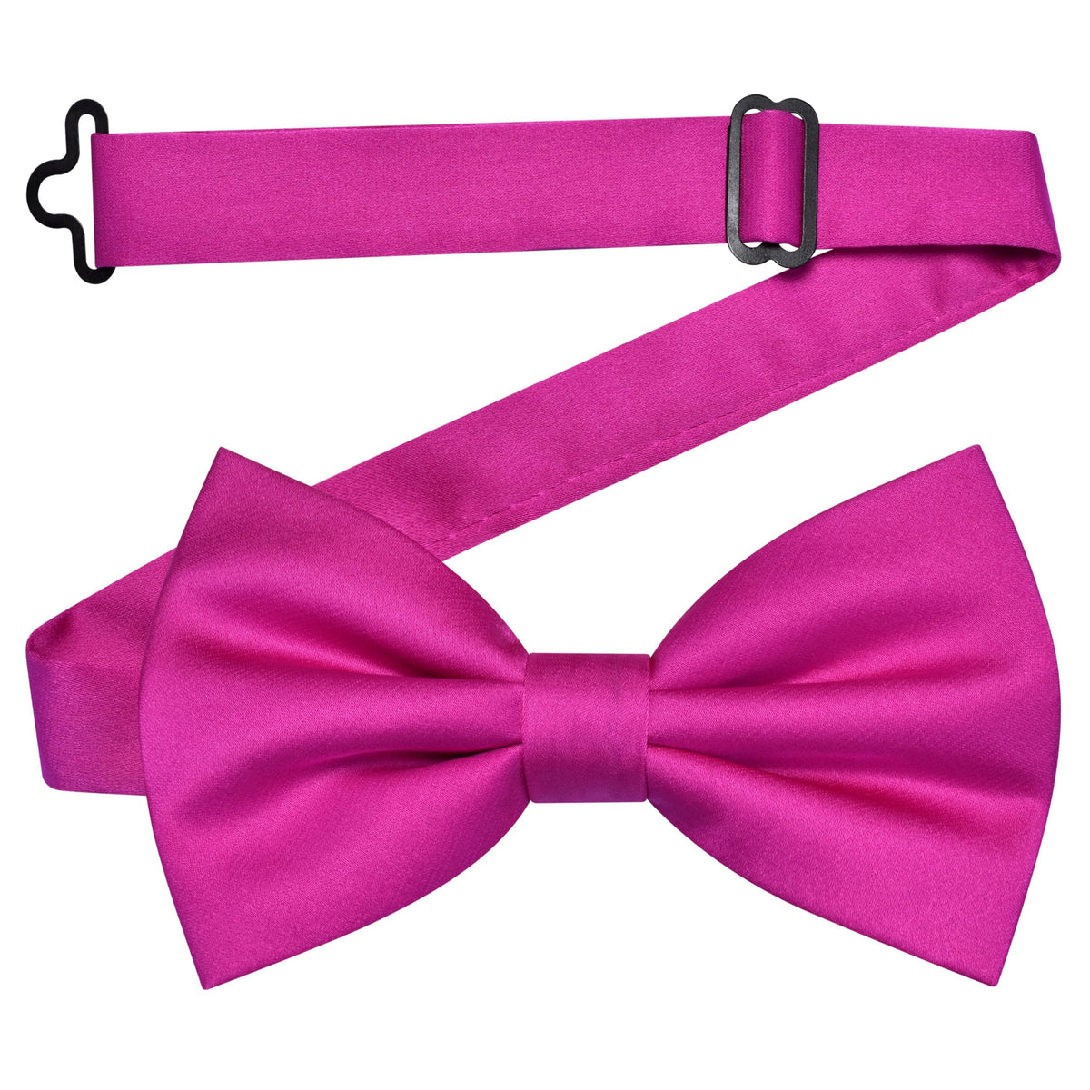 Branduce Solid Color Pre-tied Bow Tie Quality Adjustable Bowtie for Men Party Wedding
