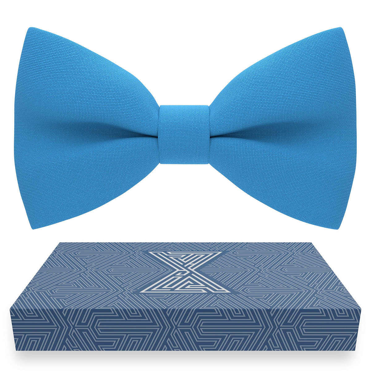BOW TIE HOUSE Mens Bowties Pre-tied Shape Clip on Bowtie Solid Men Formal Wear for kids, baby boys, toddler any age bow ties