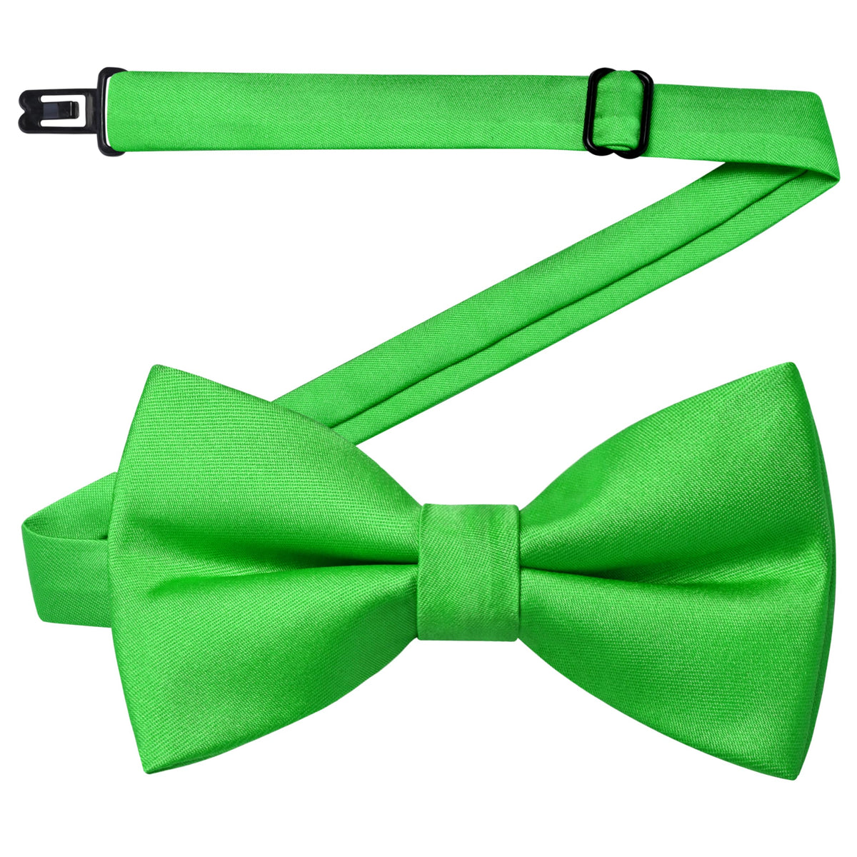 GUSLESON Solid Bow Ties for Boys Pre-Tied Baby Kids Bow Tie Adjustable Toddler Bowties for Wedding Party