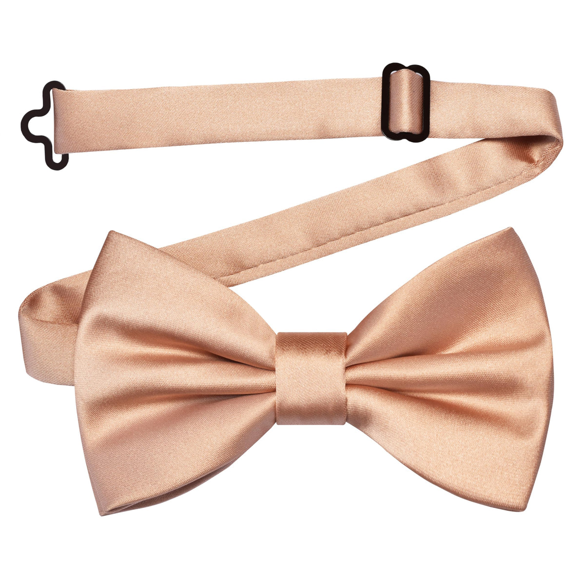Branduce Solid Color Pre-tied Bow Tie Quality Adjustable Bowtie for Men Party Wedding