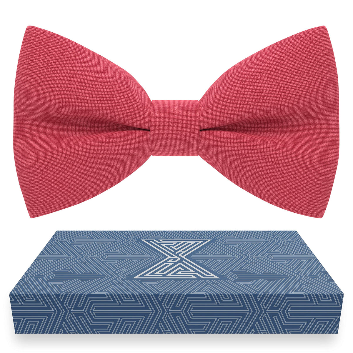 BOW TIE HOUSE Mens Bowties Pre-tied Shape Clip on Bowtie Solid Men Formal Wear for kids, baby boys, toddler any age bow ties