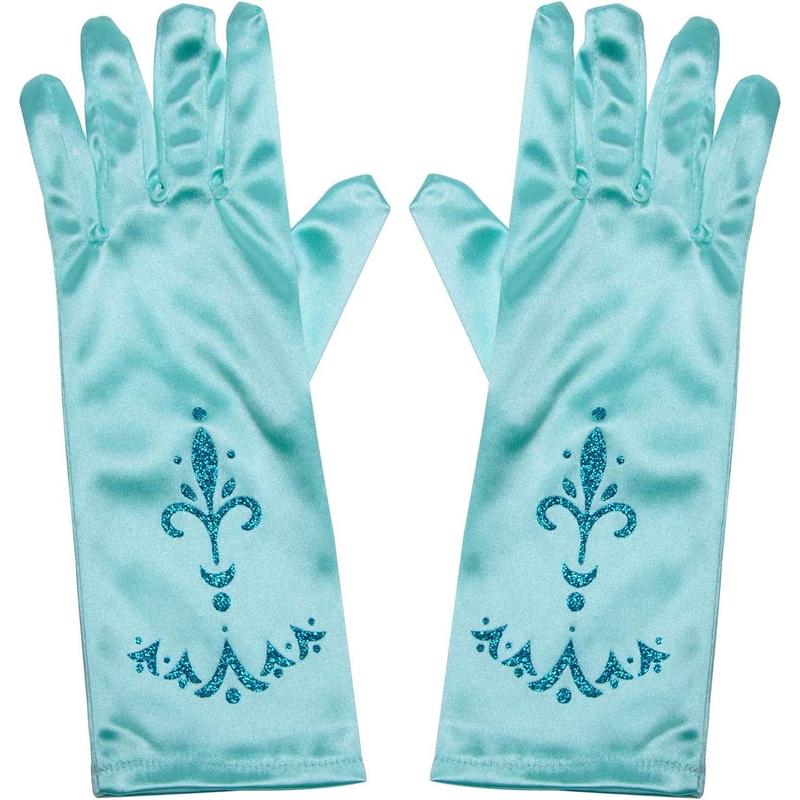 P-HBL03      Little Girls Princess Gloves(Solid Color Long Elbow Length) For Birthday,Wedding,Holiday,Costume Party