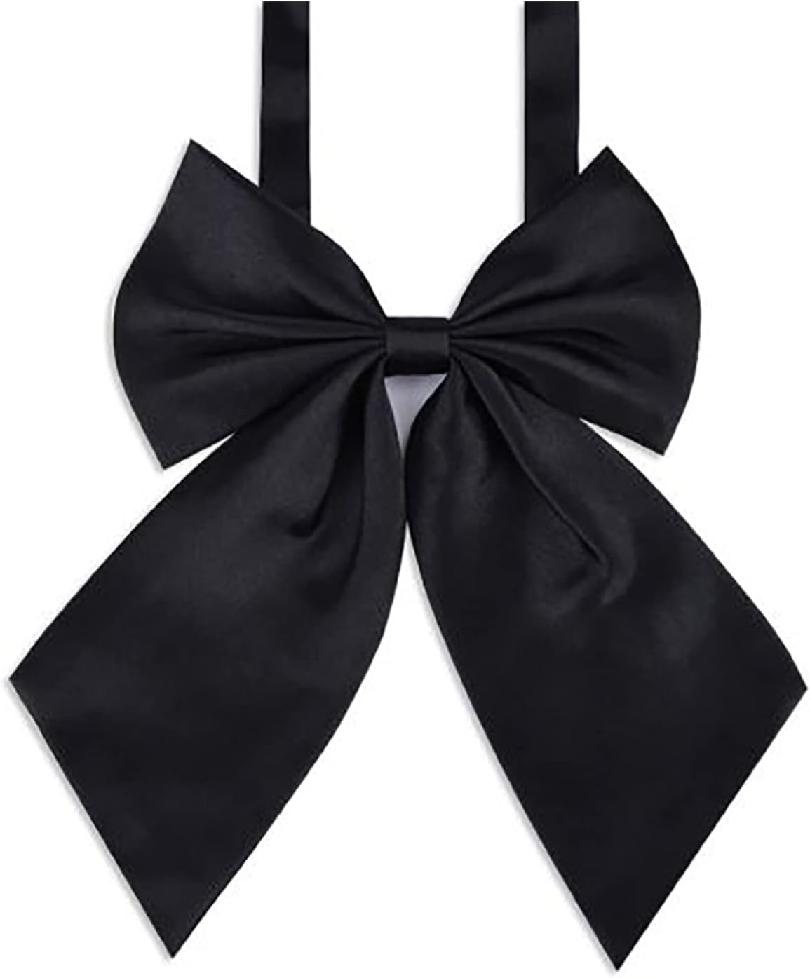 LOPURO Lady Adjustable Pre-tied Bow Tie,Women Uniform Bowtie for Cosplay