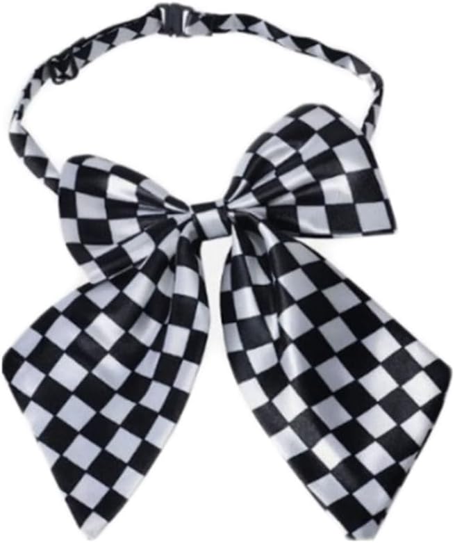 BBTDIN Checkered Plaid Bow Ties for Men Buffalo Plaid Pro-Ties Men Checkered Bow Ties BMT02