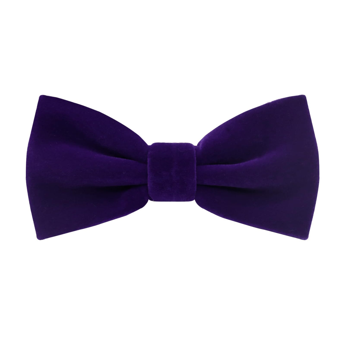 Luckyvestir Men's Velvet Bow Tie, Pre-Tied Adjustable Bowties, Silk Black Neckties for Men Women for Party Business Gift