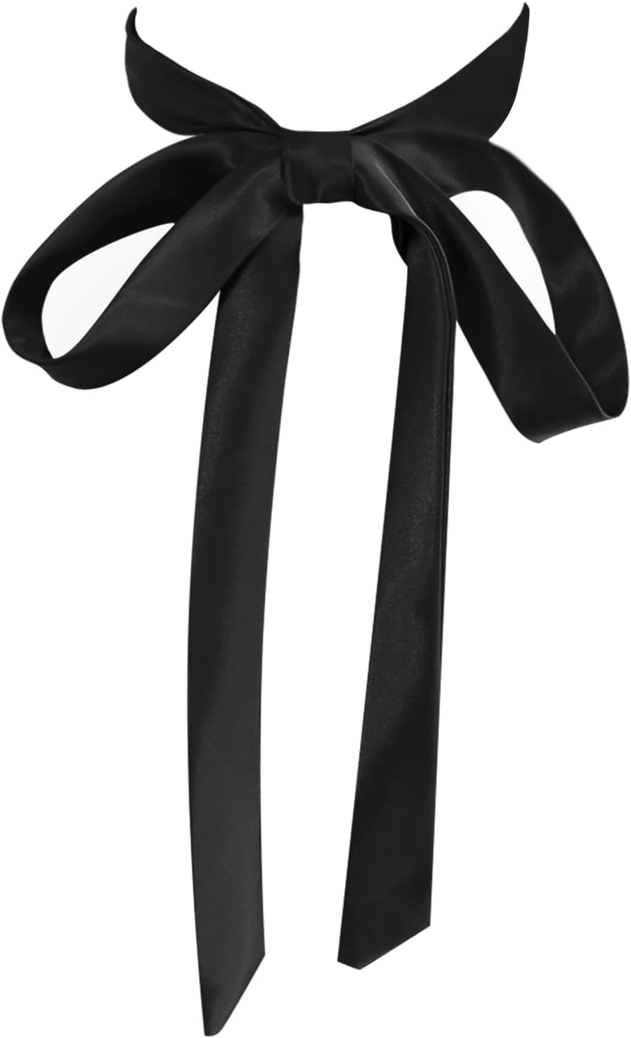 LJBFNN Bow Ties for Women Self Tie Satin Ribbon Bow Ties for Uniform Cosplay Womens Accessory