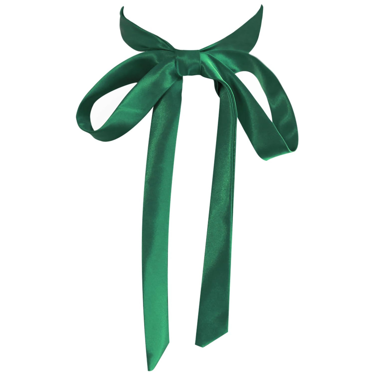 LJBFNN Bow Ties for Women Self Tie Satin Ribbon Bow Ties for Uniform Cosplay Womens Accessory