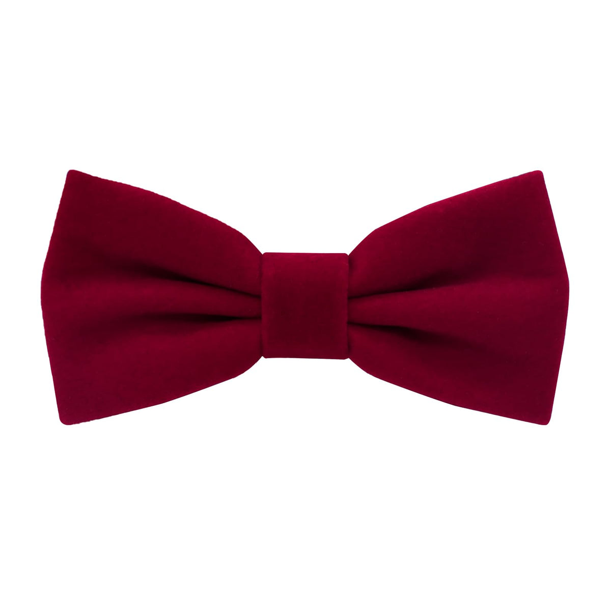 Luckyvestir Men's Velvet Bow Tie, Pre-Tied Adjustable Bowties, Silk Black Neckties for Men Women for Party Business Gift