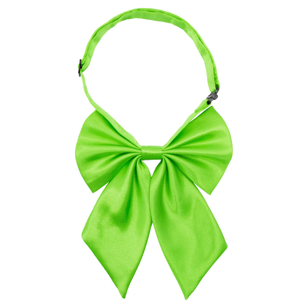 Bow Tie for Women Pre-tied Satin Womens Tie Adjustable Women's Bowknot Bow Tie for Uniform Cosplay Party