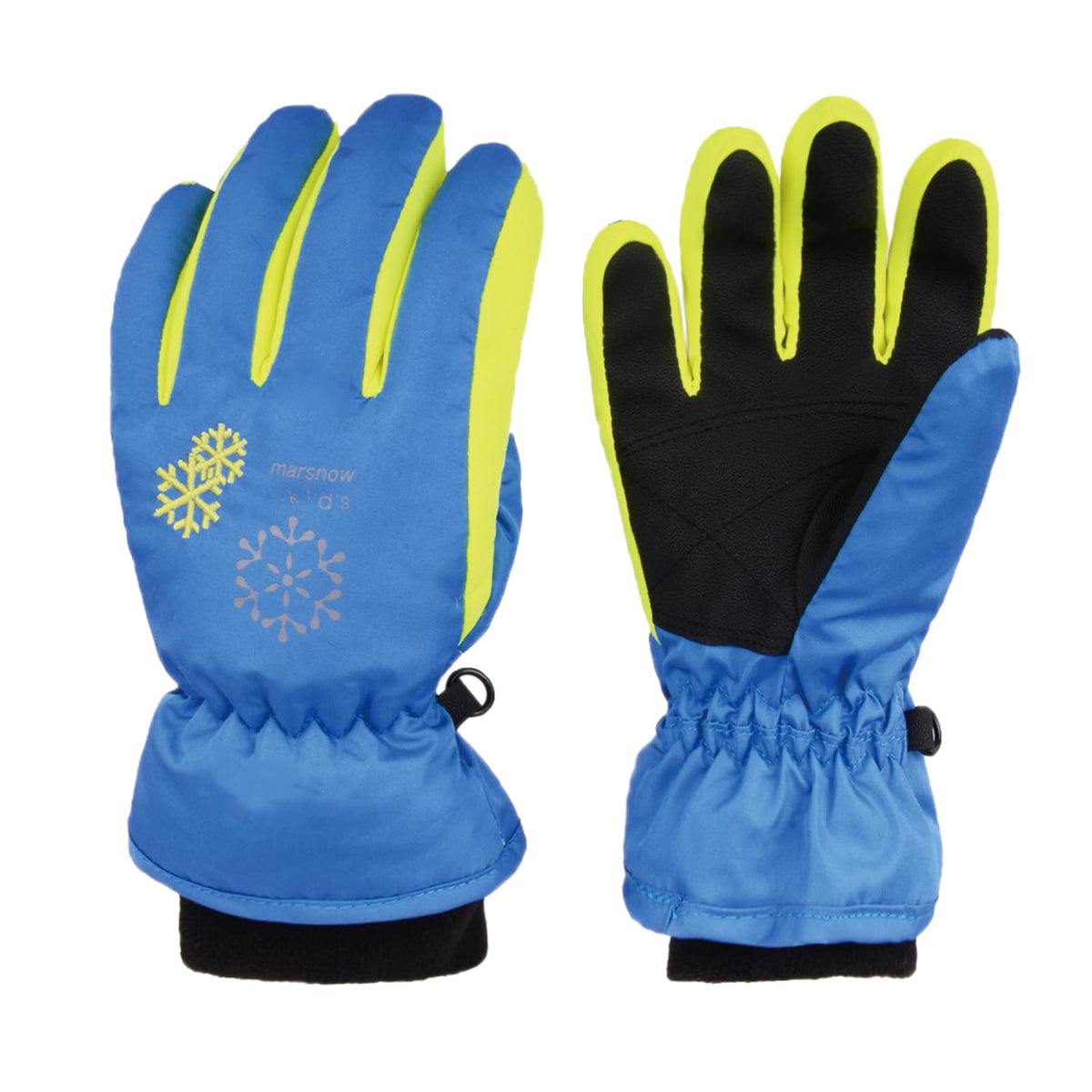 TRIWONDER Kids Ski Snow Gloves, Water-Resistant Winter Mittens Boys Girls