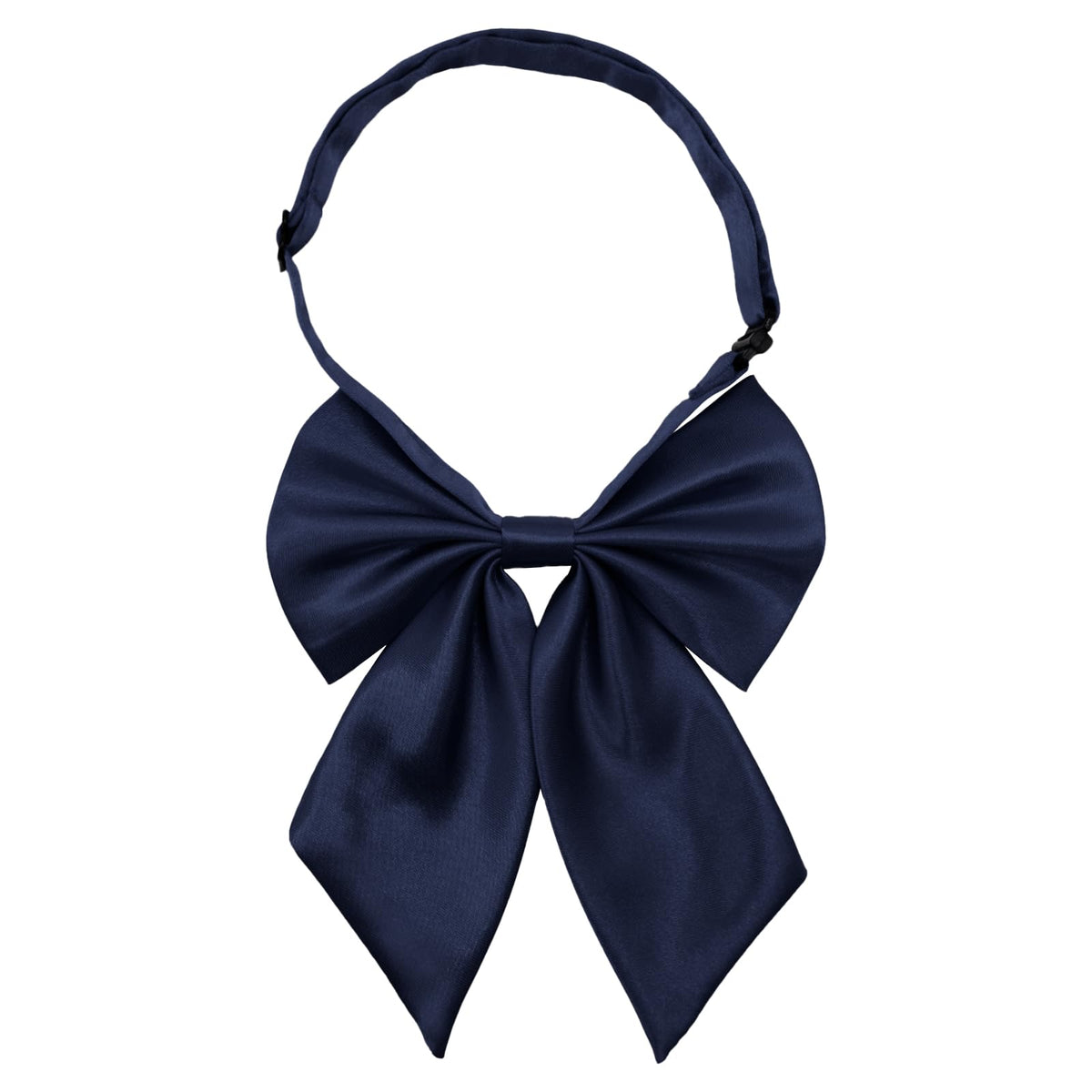 Bow Tie for Women Pre-tied Satin Womens Tie Adjustable Women's Bowknot Bow Tie for Uniform Cosplay Party