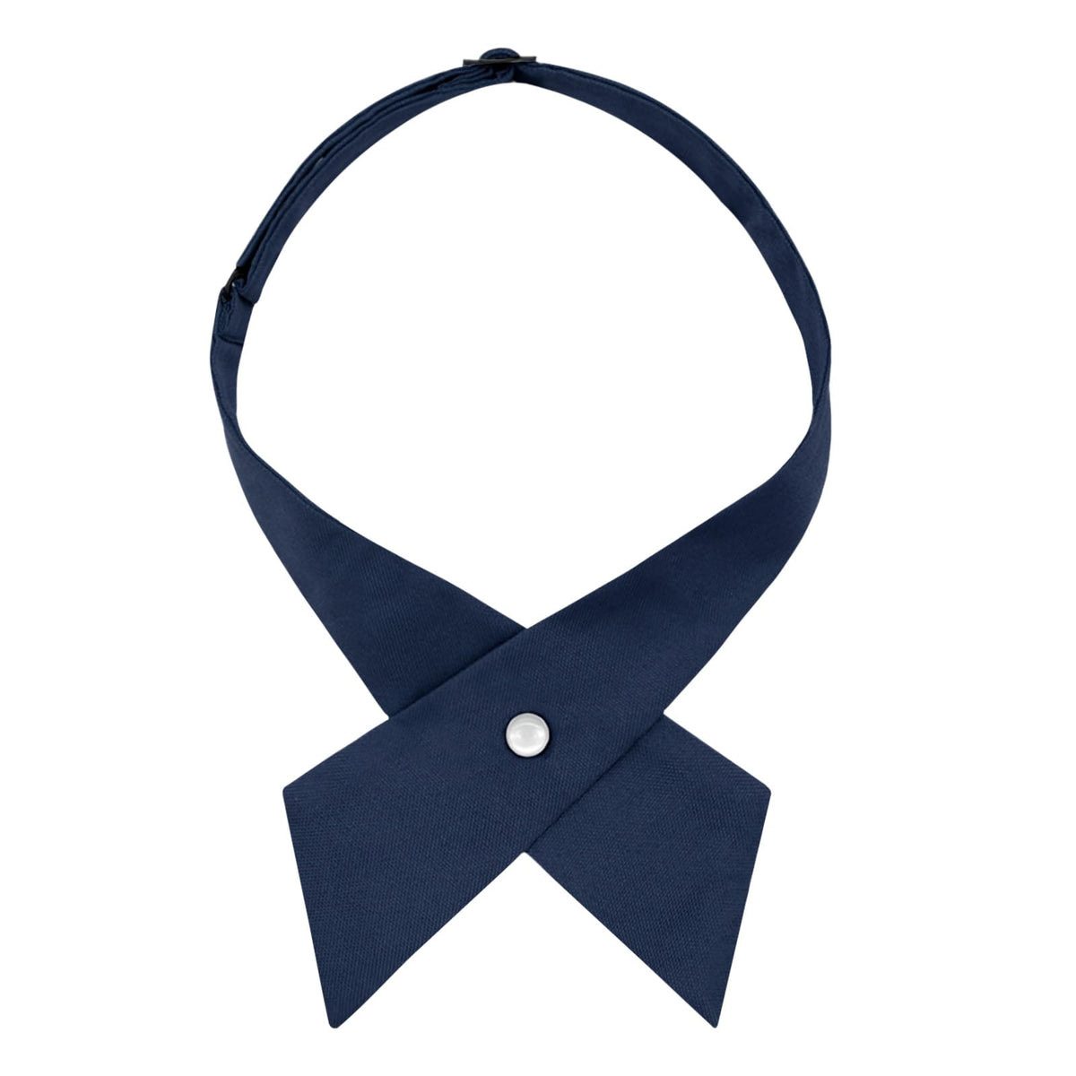 Bow Ties for Women Criss-Cross Tie Solid Color Neck Tie for Women Girls Boys School Uniform Shirts Blouses Cosplay