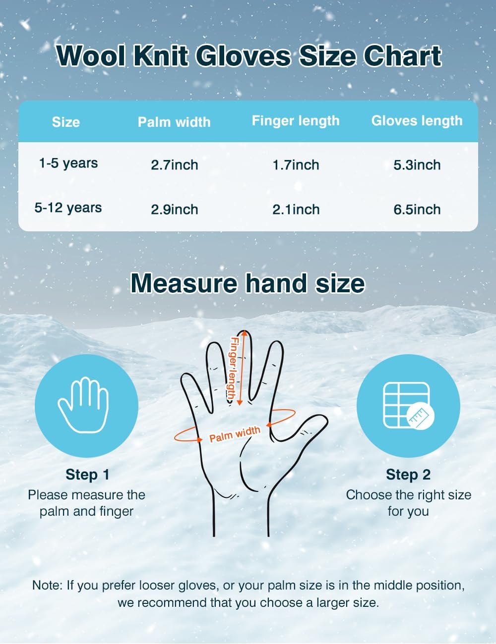 6 Pairs of Kids Gloves Knitted Wool Gloves Children Full Fingers Stretchy Warm Mittens for Boys Girls