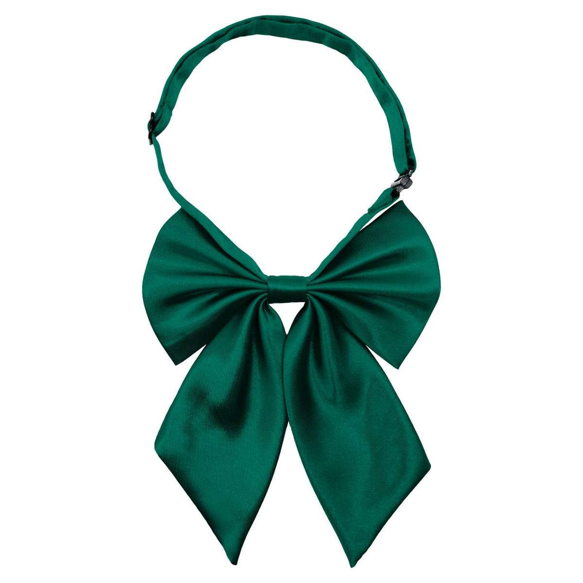 Bow Tie for Women Pre-tied Satin Womens Tie Adjustable Women's Bowknot Bow Tie for Uniform Cosplay Party
