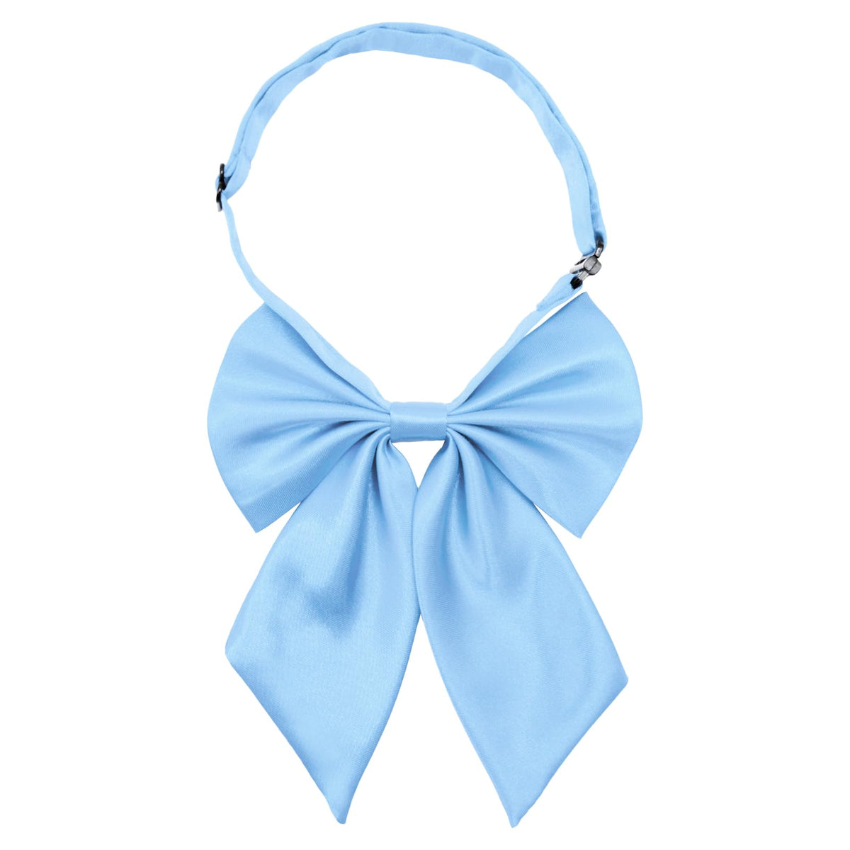 Bow Tie for Women Pre-tied Satin Womens Tie Adjustable Women's Bowknot Bow Tie for Uniform Cosplay Party