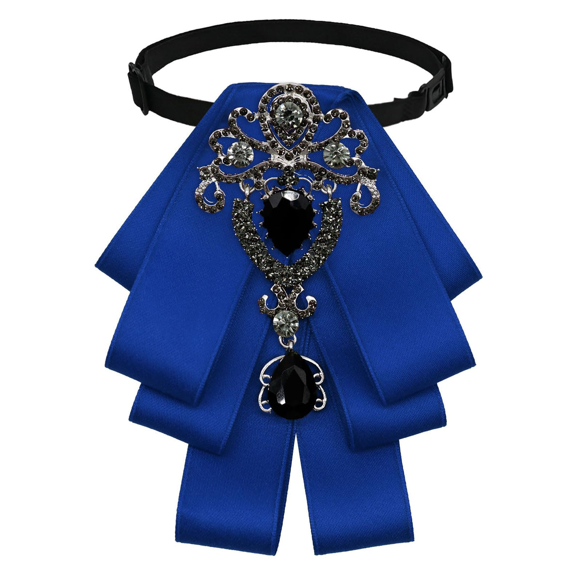 LJBFNN Bow Ties for Men Women, Womens Bow Tie Adjustable Pre-Tied Rhinestone Bowties Men for Suit Tuxedo Vest Shirt Uniform