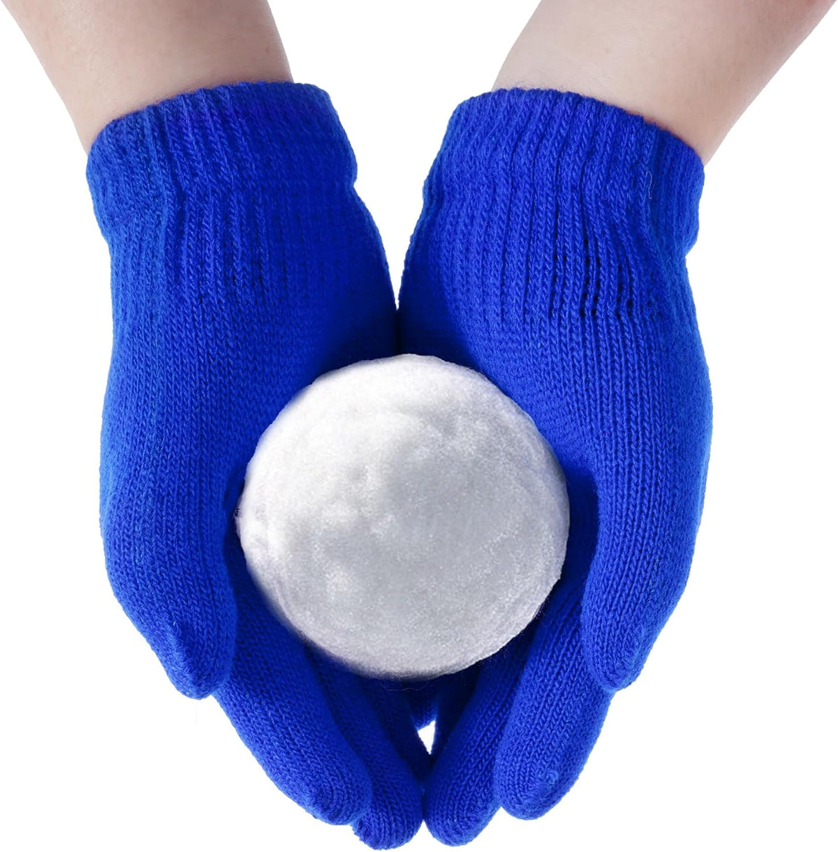 jiebor 24 Pairs Kids Warm Winter Knit Gloves for Boys Girls Children