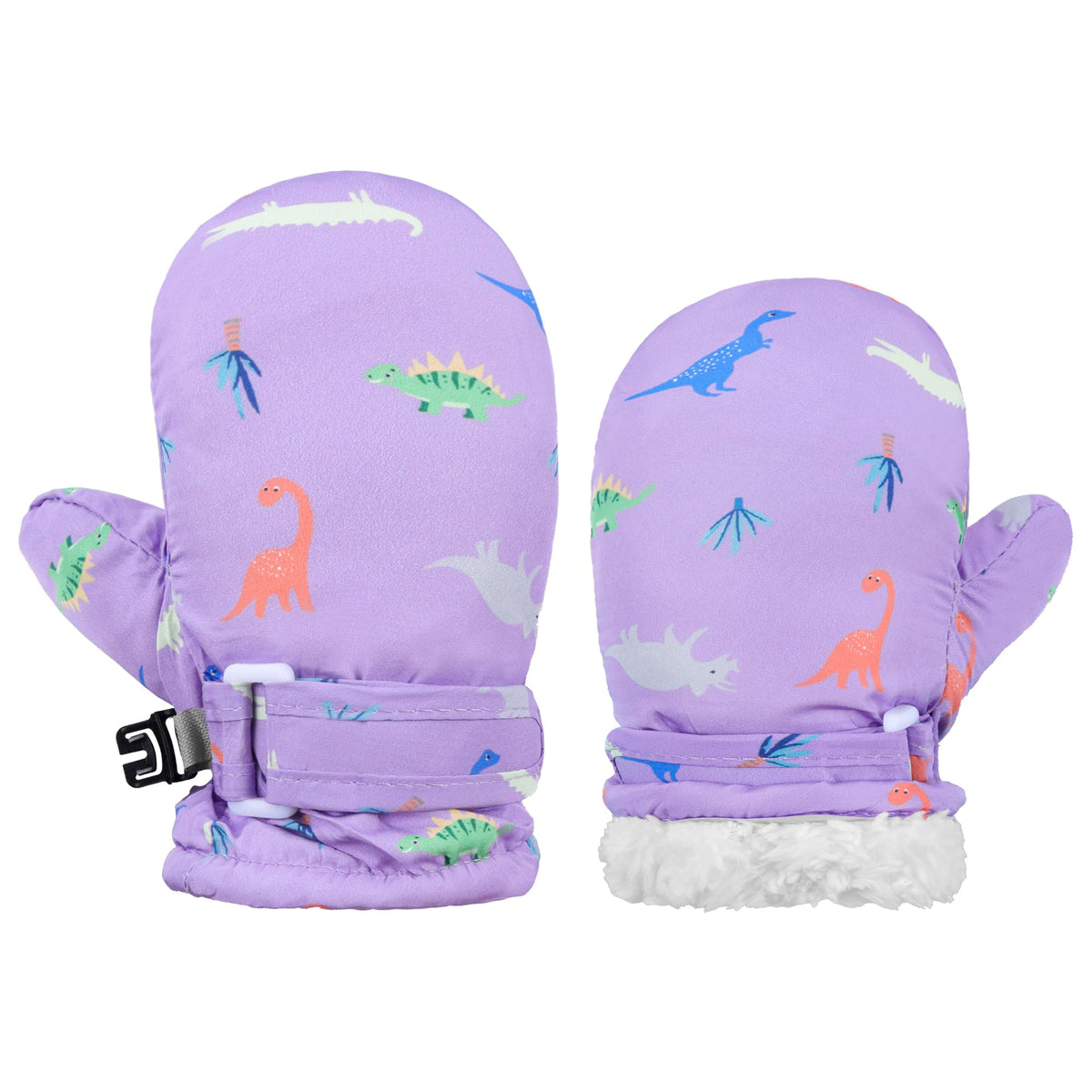 Toddler Mittens Lined Fleece Snow Gloves for Boys Girls Kids Winter Ski Gloves Baby Mittens