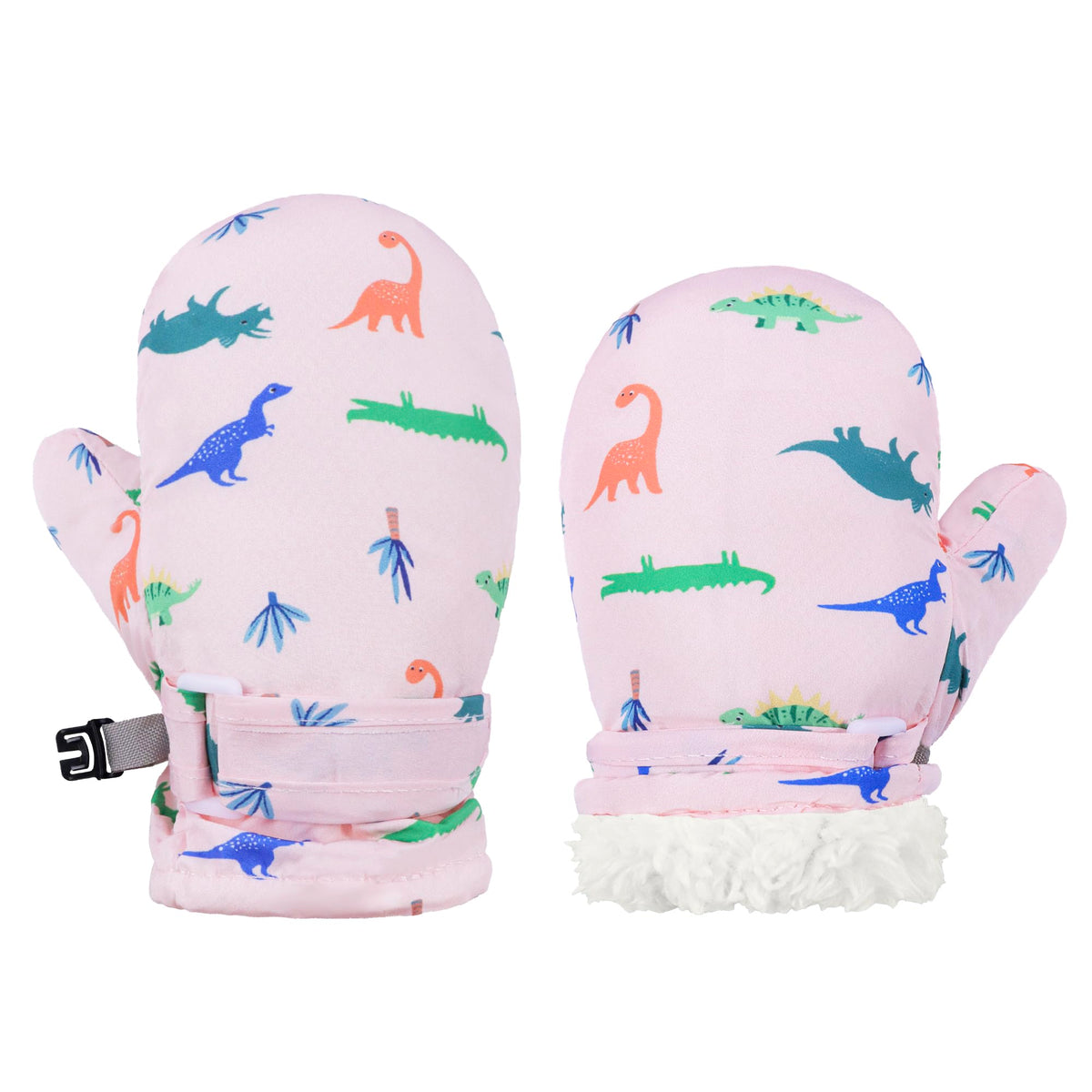 Toddler Mittens Lined Fleece Snow Gloves for Boys Girls Kids Winter Ski Gloves Baby Mittens