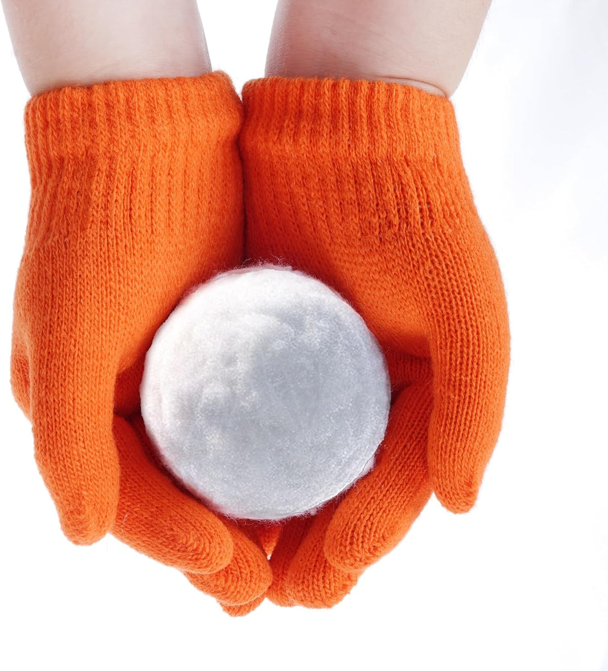 jiebor 12 Pairs Kids Warm Winter Knit Gloves for Boys Girls Children