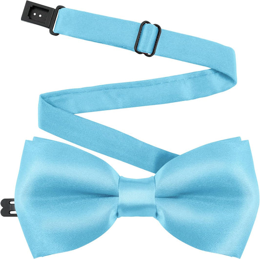 Medsuo Bow Ties for Boys, Adjustable Fit, Pre-tied Kids Bowtie