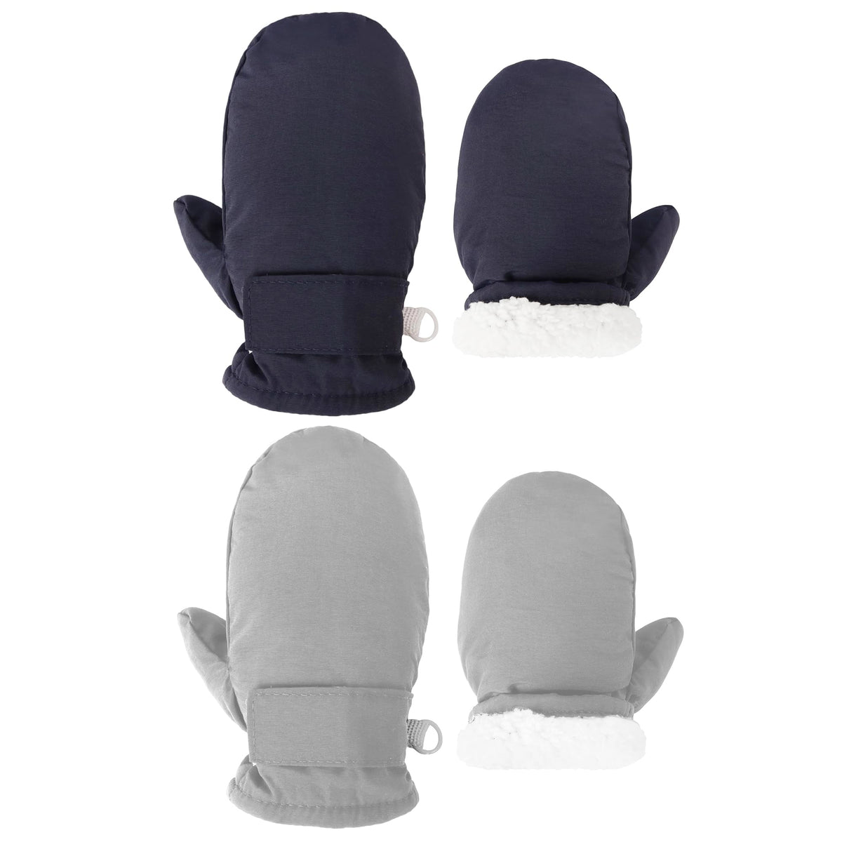 Toddler Mittens Lined Fleece Snow Gloves for Boys Girls Kids Winter Ski Gloves Baby Mittens