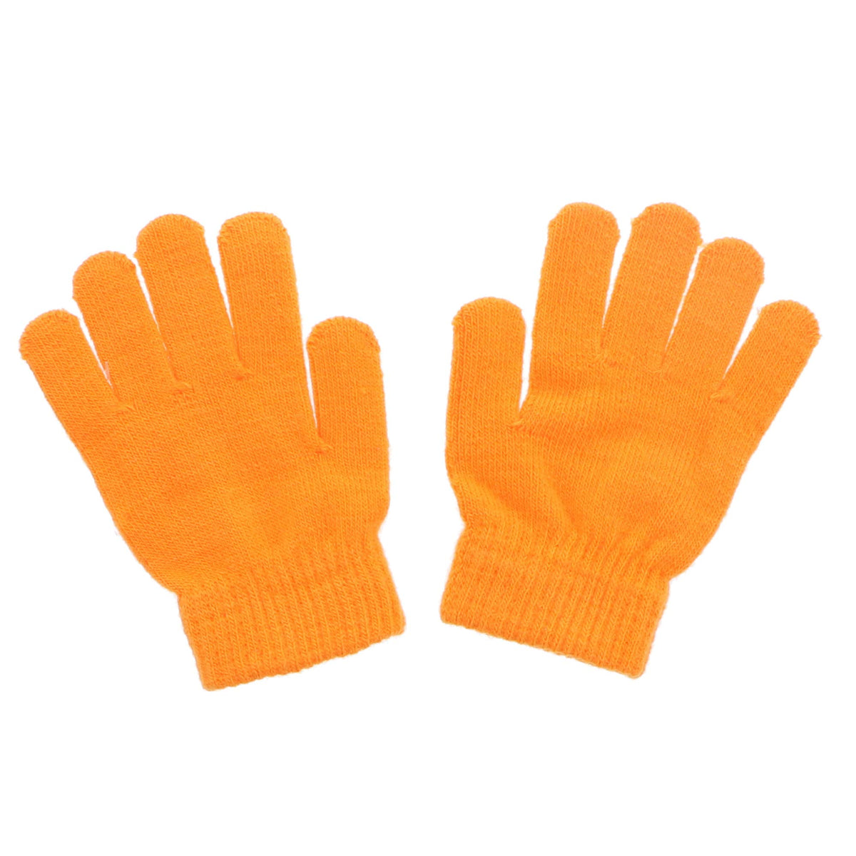 Kids Gloves Magic Knit Gloves for Girls/Boys Solid Colors