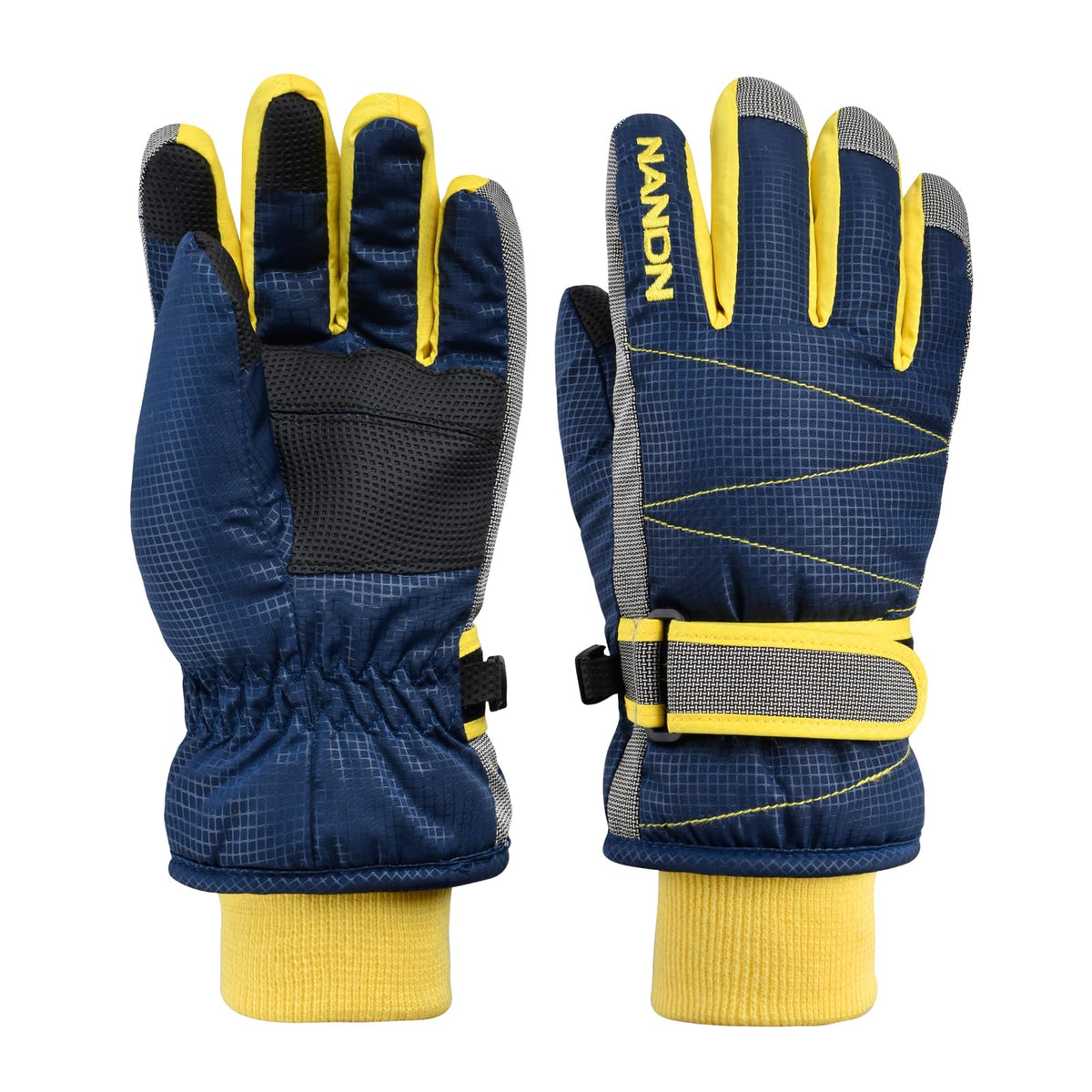 TRIWONDER Kids Ski Snow Gloves, Water-Resistant Winter Mittens Boys Girls