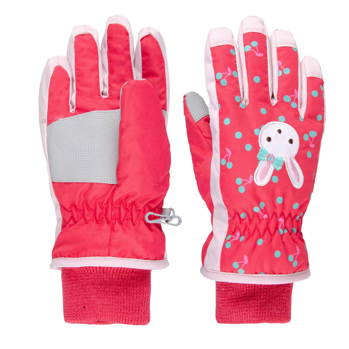 TRIWONDER Kids Ski Snow Gloves, Water-Resistant Winter Mittens Boys Girls
