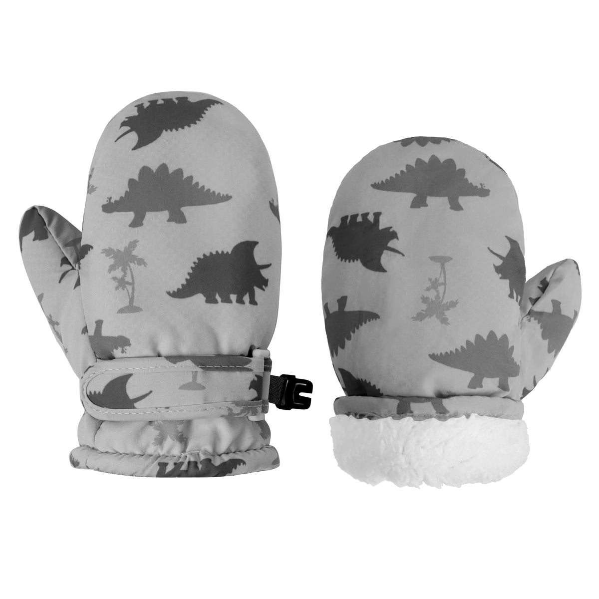 Toddler Mittens Lined Fleece Snow Gloves for Boys Girls Kids Winter Ski Gloves Baby Mittens