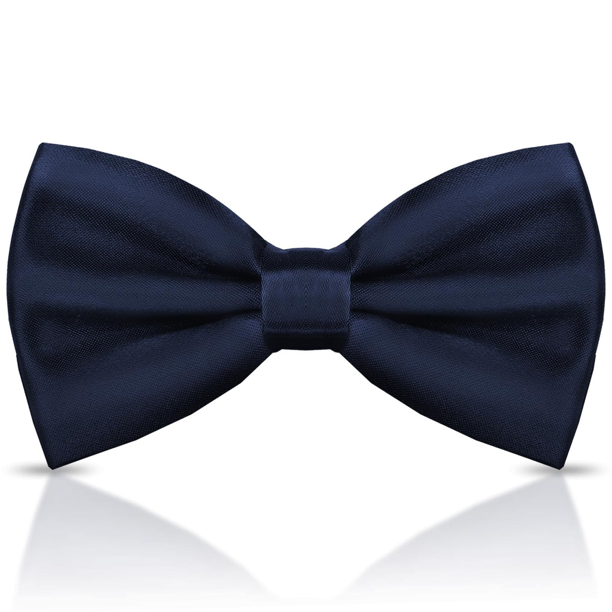 WOXVM Men's Bow Ties Solid Color Pre-Tied Bow Tie Satin Formal Tuxedo Bowtie Adjustable Neck Bowtie for Men Wedding Party