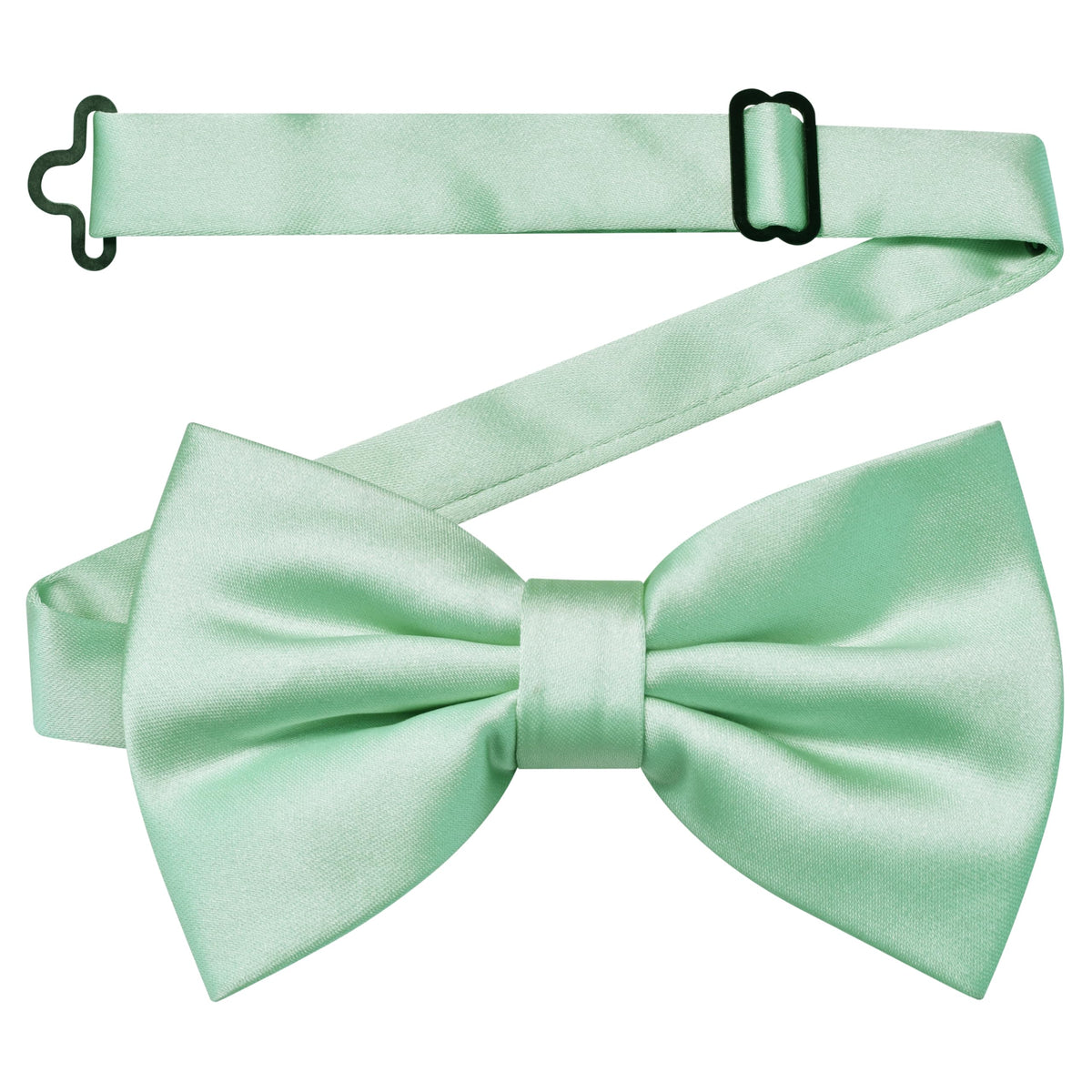 Branduce Solid Color Pre-tied Bow Tie Quality Adjustable Bowtie for Men Party Wedding
