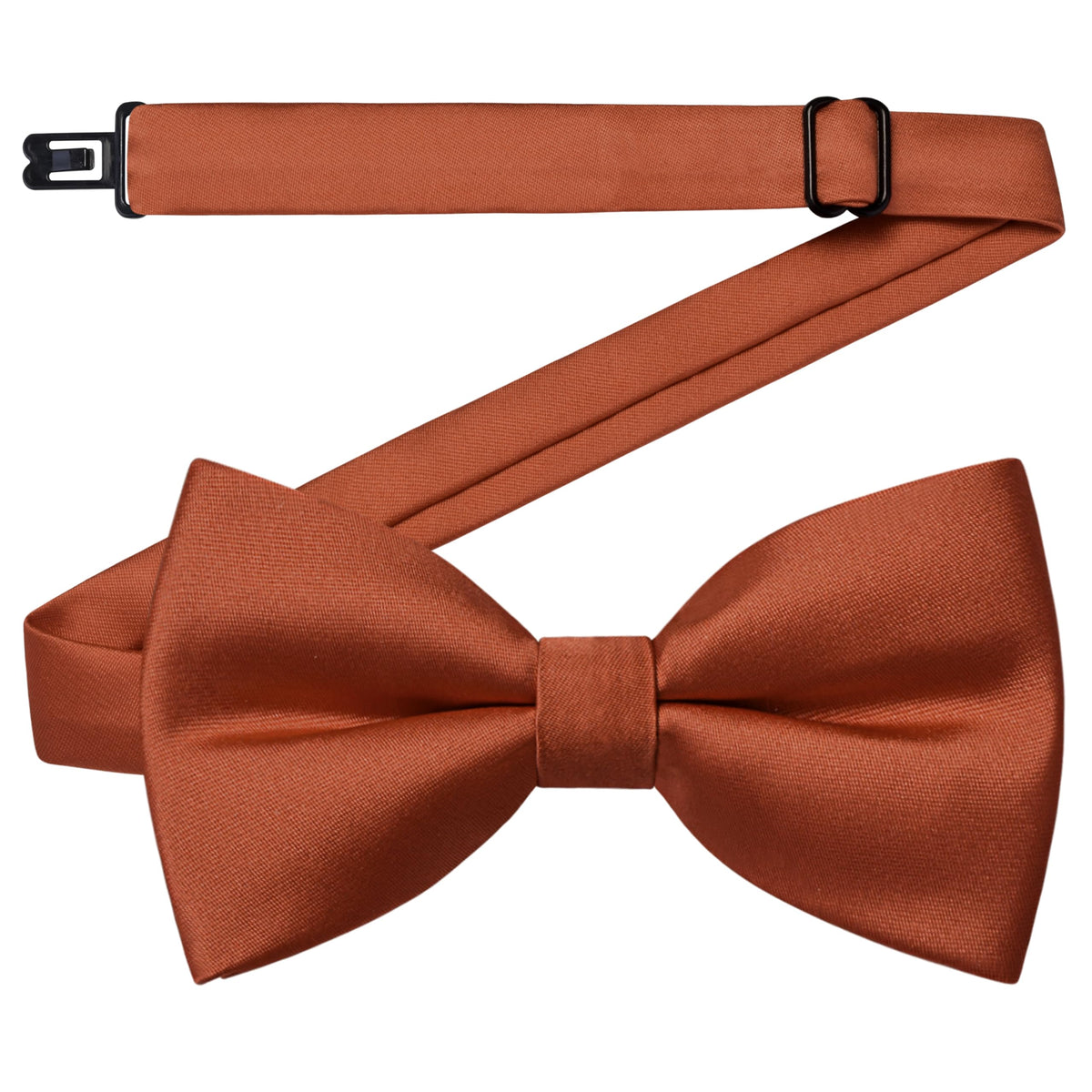 GUSLESON Solid Bow Ties for Boys Pre-Tied Baby Kids Bow Tie Adjustable Toddler Bowties for Wedding Party