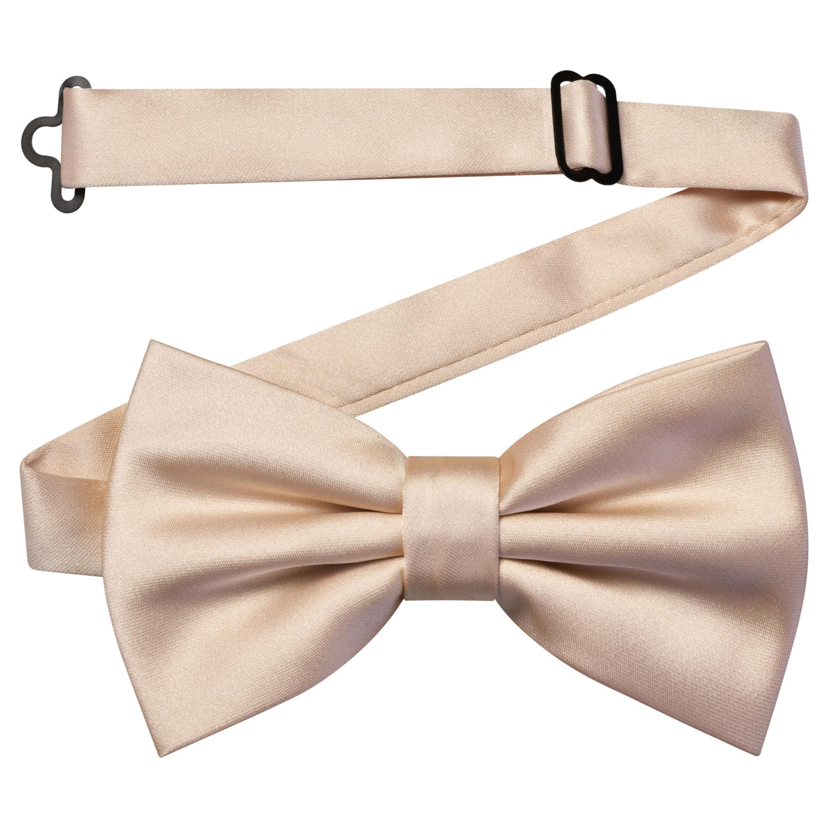 Branduce Solid Color Pre-tied Bow Tie Quality Adjustable Bowtie for Men Party Wedding