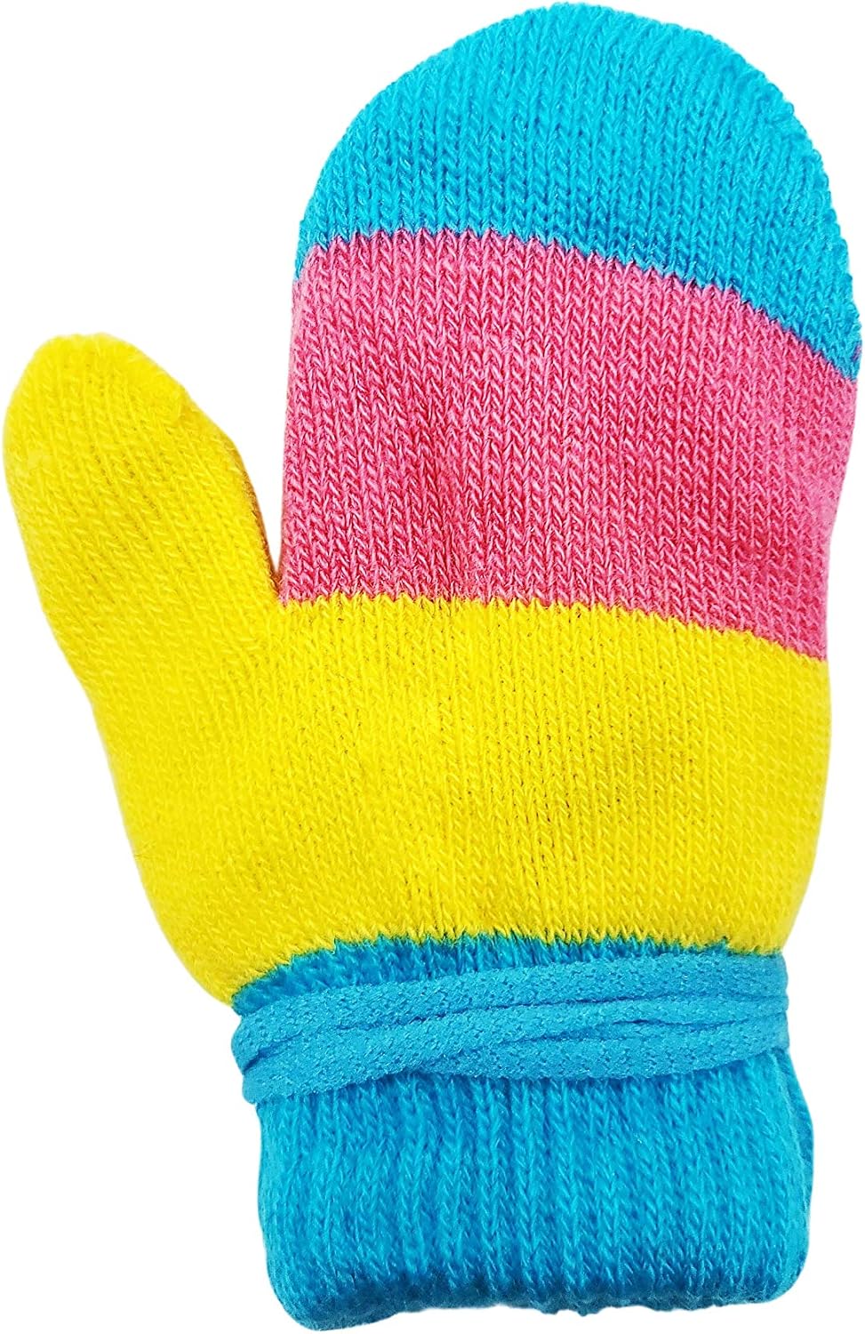 12 Pairs Kids Winter Gloves, Children Bulk Pack Fun Colorful Cute Magic Glove for Boys & Girls