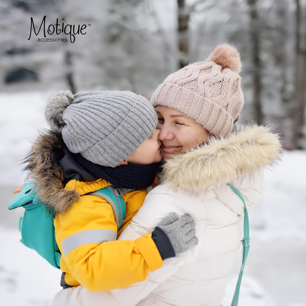 Kids Gloves Magic Knit Gloves for Girls/Boys Solid Colors