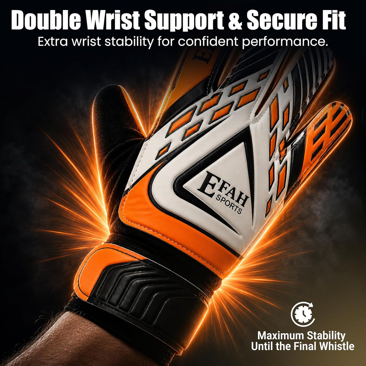 Soccer Goalie Goalkeeper Gloves for Kids Boys Youth with Grips