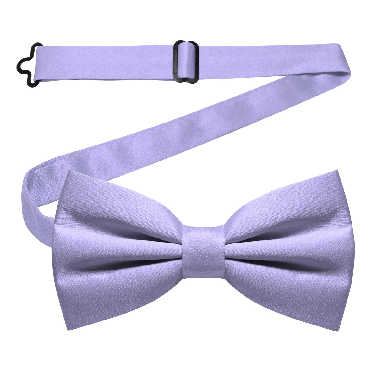 JEMYGINS Solid Color Pre-tied Bow Tie Adjustable Bowtie for Men