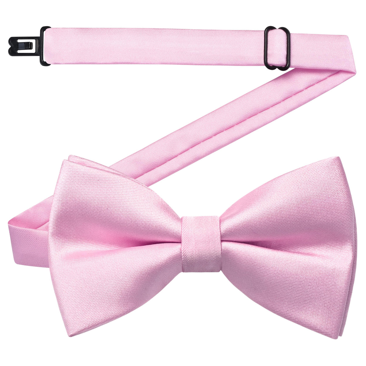 GUSLESON Solid Bow Ties for Boys Pre-Tied Baby Kids Bow Tie Adjustable Toddler Bowties for Wedding Party
