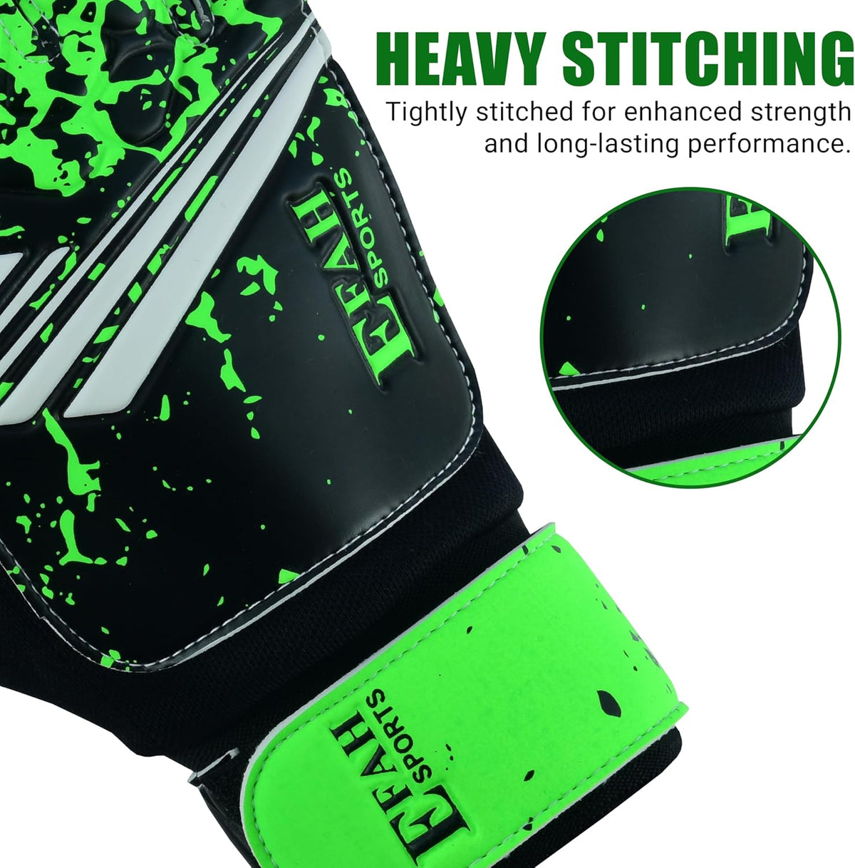Soccer Goalie Goalkeeper Gloves for Kids Boys Children Youth