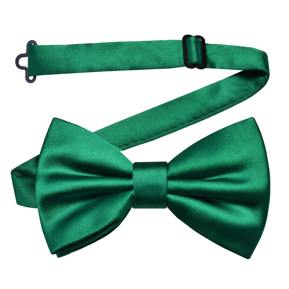 Branduce Solid Color Pre-tied Bow Tie Quality Adjustable Bowtie for Men Party Wedding