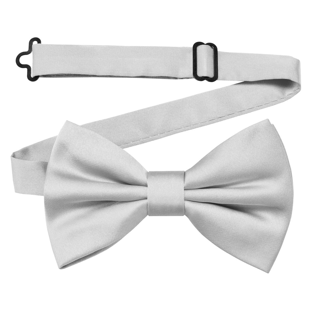 Branduce Solid Color Pre-tied Bow Tie Quality Adjustable Bowtie for Men Party Wedding