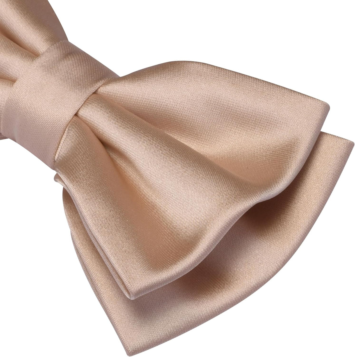 Branduce Solid Color Pre-tied Bow Tie Quality Adjustable Bowtie for Men Party Wedding