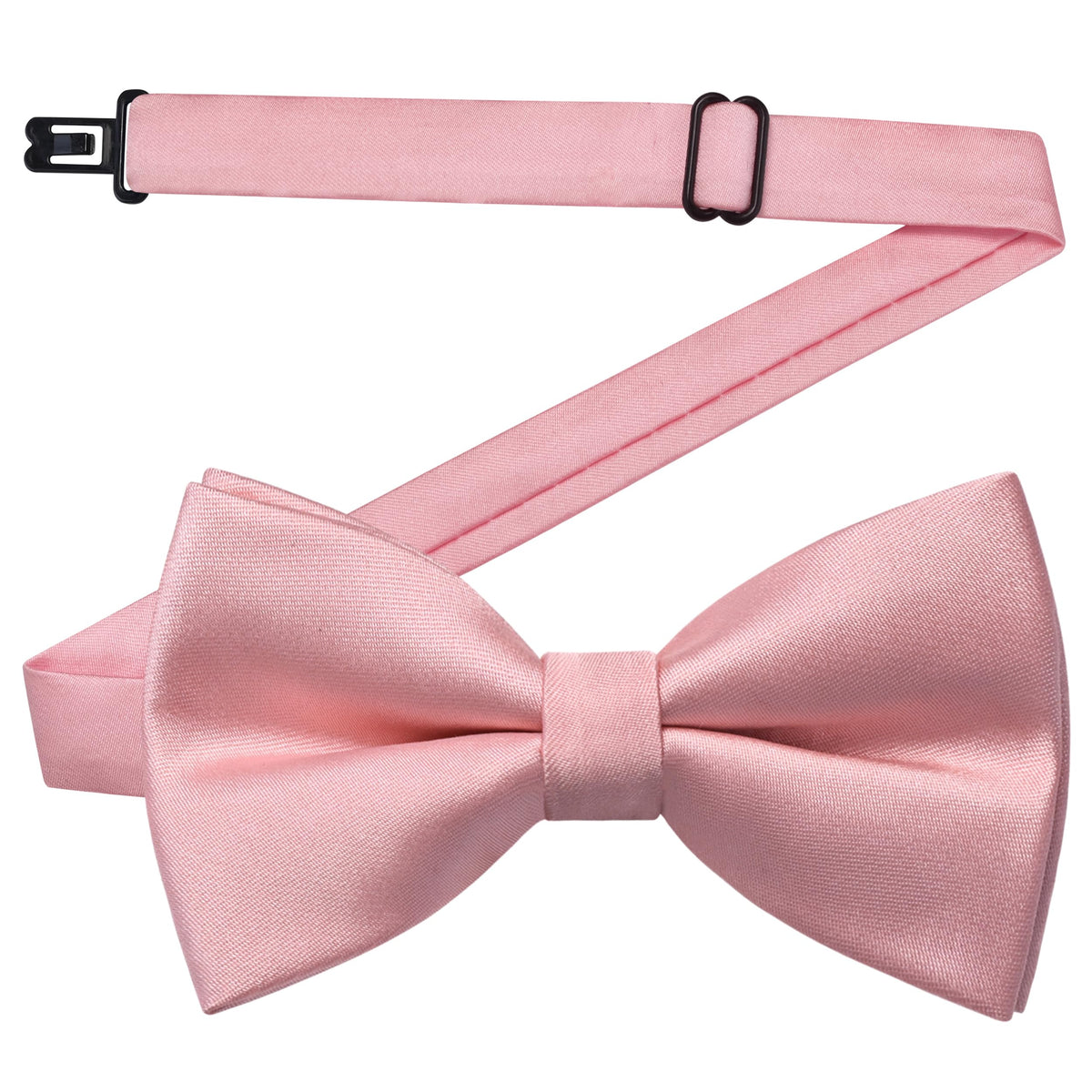 GUSLESON Solid Bow Ties for Boys Pre-Tied Baby Kids Bow Tie Adjustable Toddler Bowties for Wedding Party