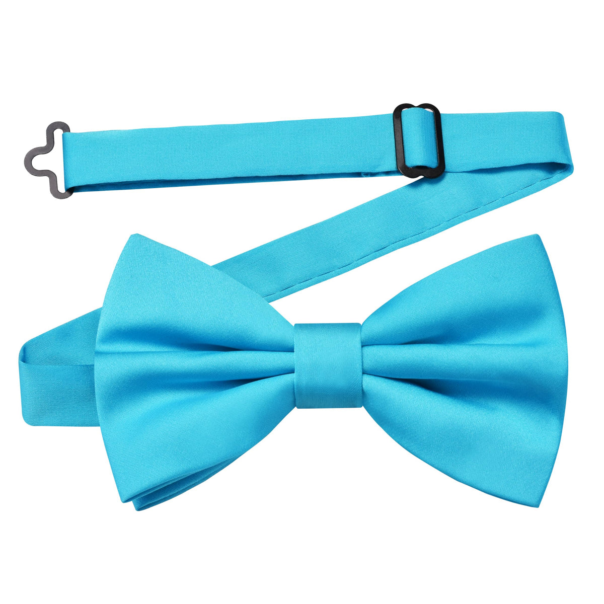 Branduce Solid Color Pre-tied Bow Tie Quality Adjustable Bowtie for Men Party Wedding